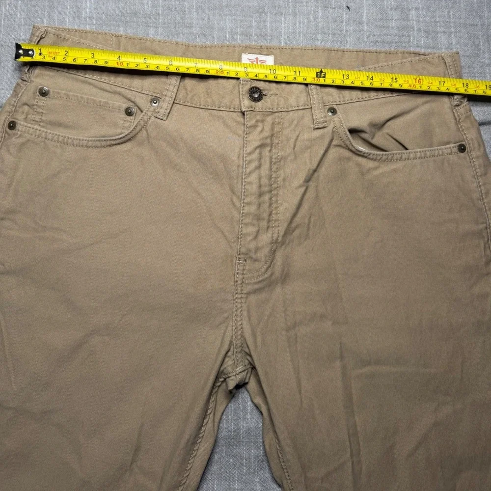 Dockers Mens Khaki Chinos‎ 36x30 Tan Cotton Straight Leg Casual Pants 36 x 26